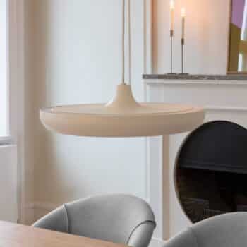 UMAGE Cassini medium závesné LED svietidlo, biela