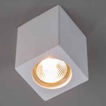 Sadrové lampa Anelie GU10 žiarovka výška 11 cm