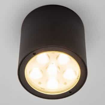 Okrúhle stropné LED svietidlo Meret vonkajšie IP54 - Image 4