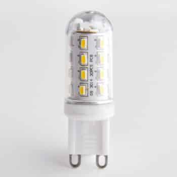 G9 3W 830 LED žiarovka v tvare rúry číra - Image 4