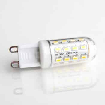 G9 3W 830 LED žiarovka v tvare rúry číra - Image 3