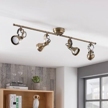 Podlhovasté stropné svietidlo Perseas GU10 LED - Image 4