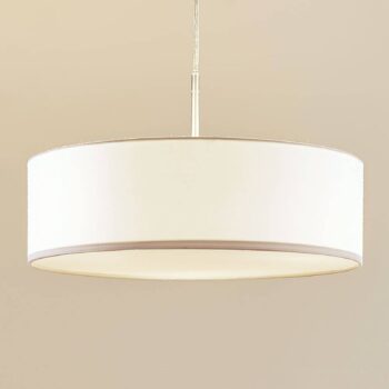 Závesná lampa Sebatin 40 cm biela - Image 3