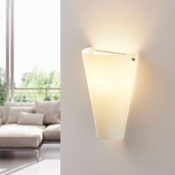 Nástenné svietidlo Alia E14 LED opálové sklo - Image 3