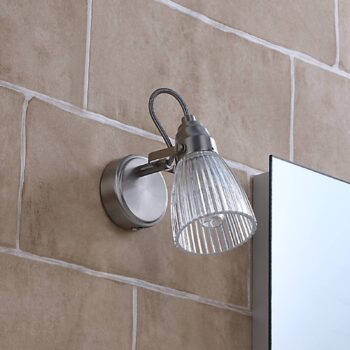 Kúpeľňové nástenné svietidlo Kara LED 1-pl IP44 - Image 4