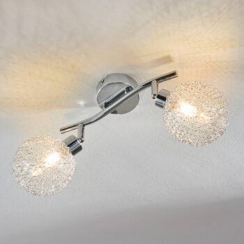 Stropné LED svietidlo Ticino, 2-plameňové - Image 3