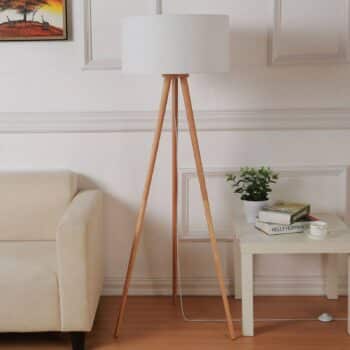 Trojnohá látková stojaca lampa Charlia - Image 4