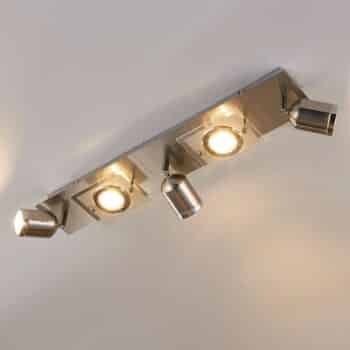 5-plameňové stropné LED svetlo Fjolla stmievateľné - Image 3