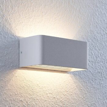 Nástenné LED svietidlo Lonisa, biela 20 cm - Image 3