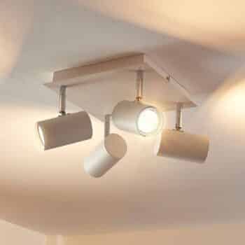 Štvorcové stropné LED svietidlo Iluk 4-plameňové - Image 3