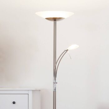 LED stojacia lampa na čítanie Illinca stmievateľné