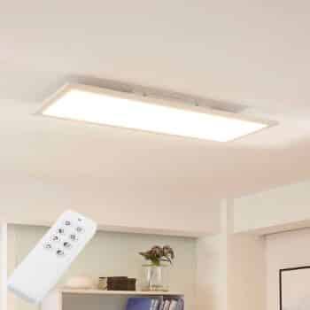 Arcchio Lysander LED panel, CCT, 79 cm, biela
