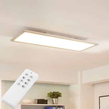 Arcchio Lysander LED panel, CCT, 79 cm, striebro