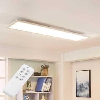 Arcchio Lysander LED panel, CCT 119 cm 36W, biela