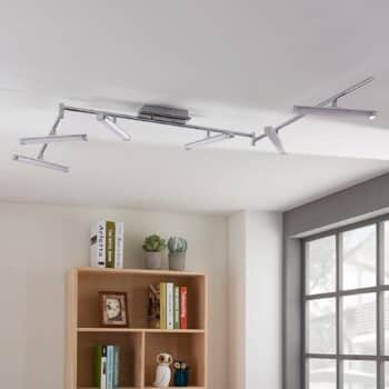 6-plameň stropné LED svietidlo Pilou stmievateľné - Image 4