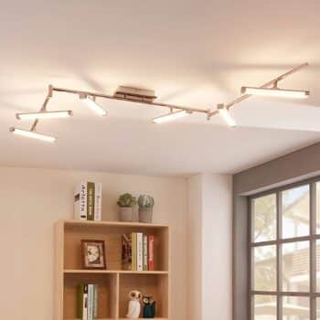 6-plameň stropné LED svietidlo Pilou stmievateľné - Image 3