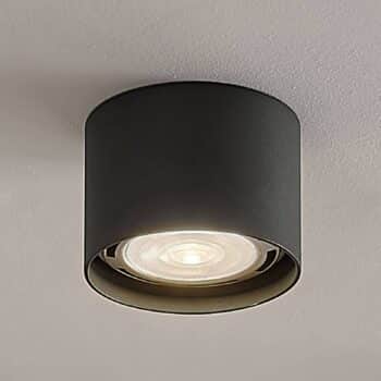 Stropné LED svietidlo Mabel okrúhle tmavosivé - Image 3