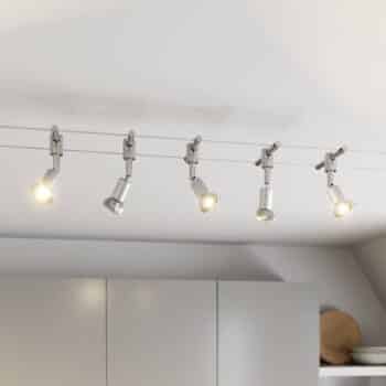 Lankový systém Rope so žiarovkami LED, 5 svetiel - Image 3