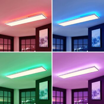 LED panel Brenda CCT s ovládaním, 29,5 x 119,5 cm - Image 4
