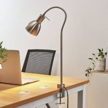 Lampa s úchytom Triska, ohybná, satinovaný nikel - Image 3