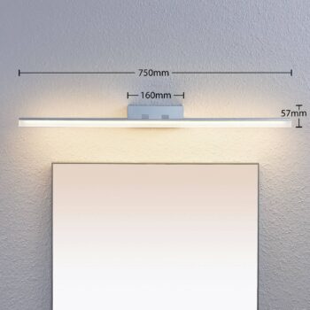 LED zrkadlová lampa Bernie, CCT, IP44, 75 cm - Image 4