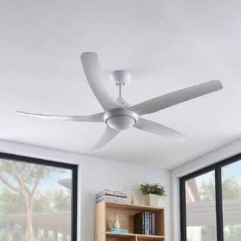 Starluna Dora stropný LED ventilátor 5 lop. biela - Image 2