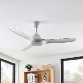 Starluna Aila LED ventilátor, 3 lopatky, biela - Image 2