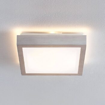 Lindby Margit stropné LED hliník, hranaté, 27 cm - Image 3