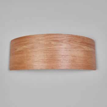 Nástenné LED svietidlo Rafailia 33 cm drevo - Image 4