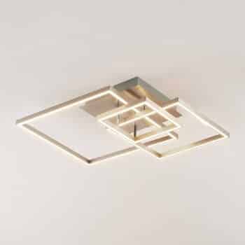 Lindby Katianna stropné LED svietidlo z 3 štvorcov - Image 2