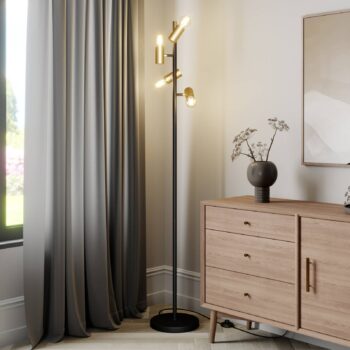 Lindby Idis stojaca lampa, 4–pl.
