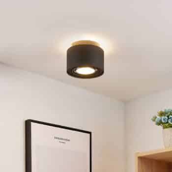 Arcchio Talima stropné LED svetlo okrúhle čierne - Image 2