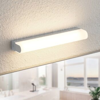 Arcchio Mourice nástenná LED, IP44, chróm, 35 cm - Image 2