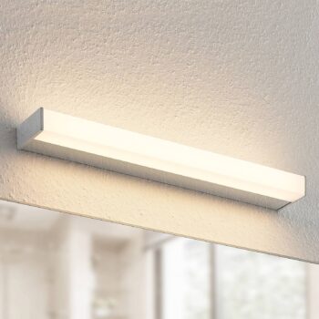Arcchio Djamal nástenná LED, IP44, chróm, 53 cm