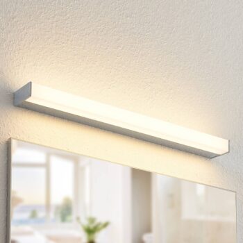 Arcchio Djamal nástenná LED, IP44, chróm, 70 cm