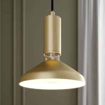 Archio Jaika závesná lampa, 1 zdroj, mosadz