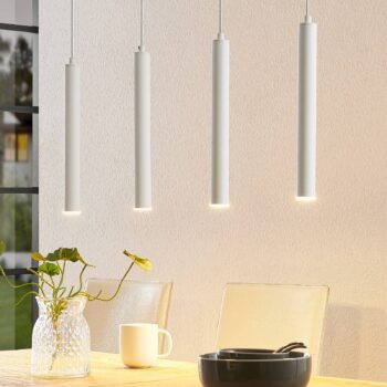 Arcchio Kammeron LED závesná lampa, biela