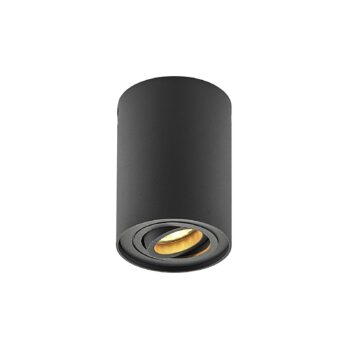 ELC Jeyla downlight, GU10, okrúhle, antracit - Image 2