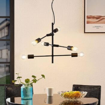 Lindby Estar závesná lampa, 6 svetelných zdrojov - Image 2