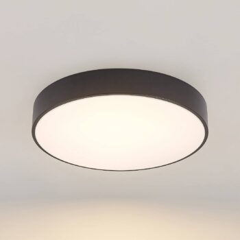 Lindby Milada LED stropná lampa, čierna - Image 2