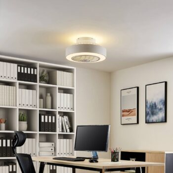 Lindby Milijanka stropný LED ventilátor - Image 2