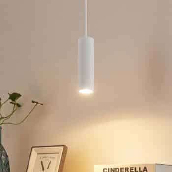 Lindby Cees závesná lampa 1-fázová koľajnica biela
