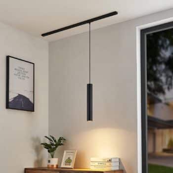 Lindby Seet závesná lampa koľajnica čierna - Image 2