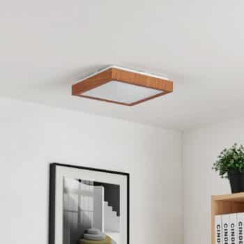 Lindby Vaino stropné LED svietidlo, hranaté, 27 cm