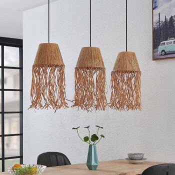Lindby Liridona papierová závesná lampa, 3-pl. - Image 2