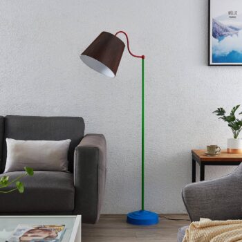 Lindby Christer stojaca lampa, viacfarebná, 150 cm - Image 2