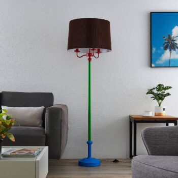 Lindby Christer stojaca lampa, viacfarebná, 160 cm - Image 2