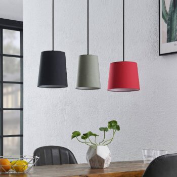 Lindby Amilia závesná lampa tienidlá farebné 3-pl. - Image 2