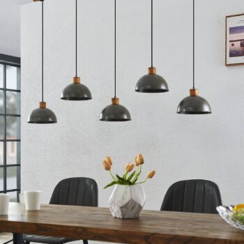 Lindby Durbis závesná lampa ručne maľovaná 5-pl. - Image 2
