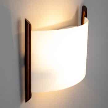 Nástenné svietidlo Filippa, 31 cm, hnedé - Image 3